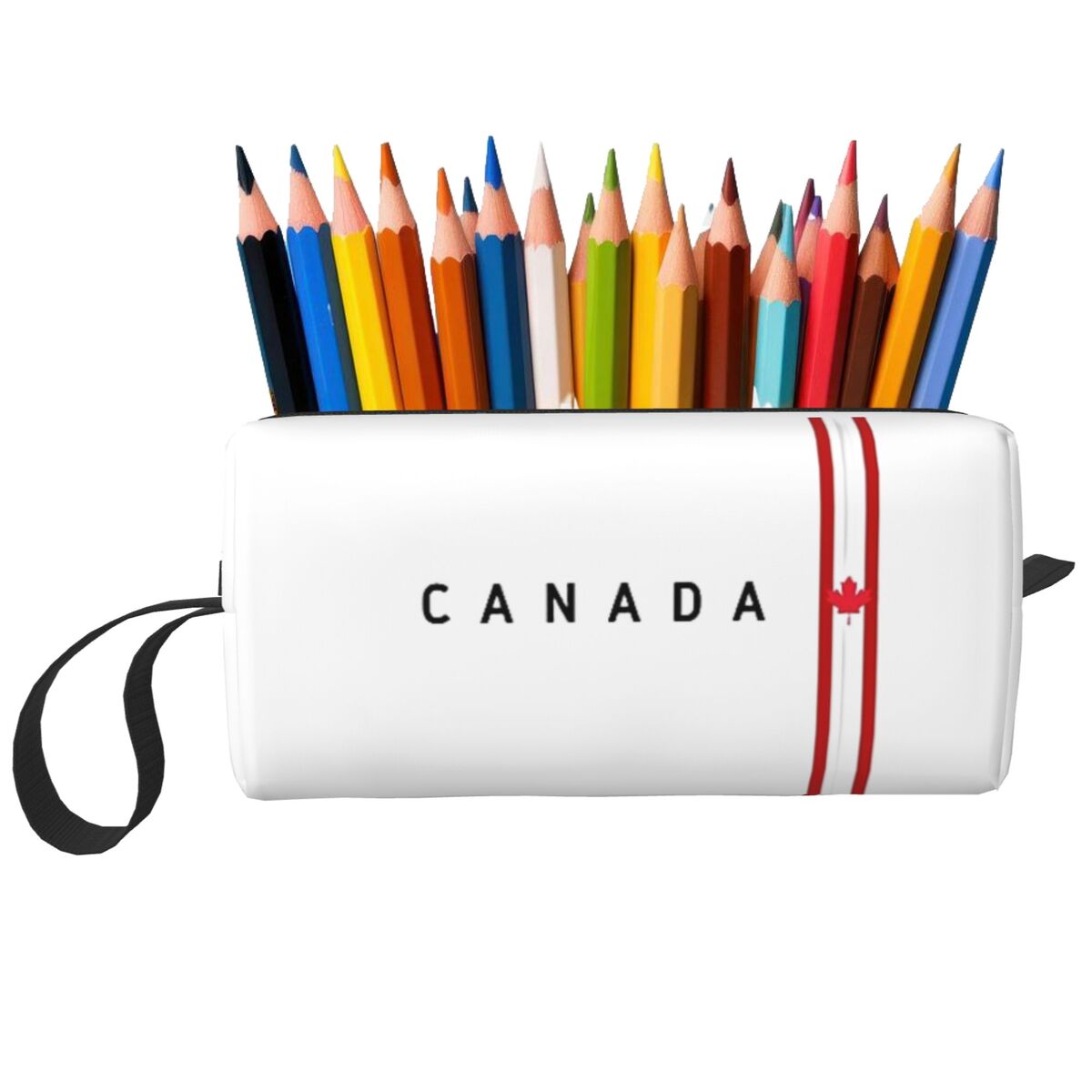 Women Bags Canada - Astuccio per matite con bandiera del
