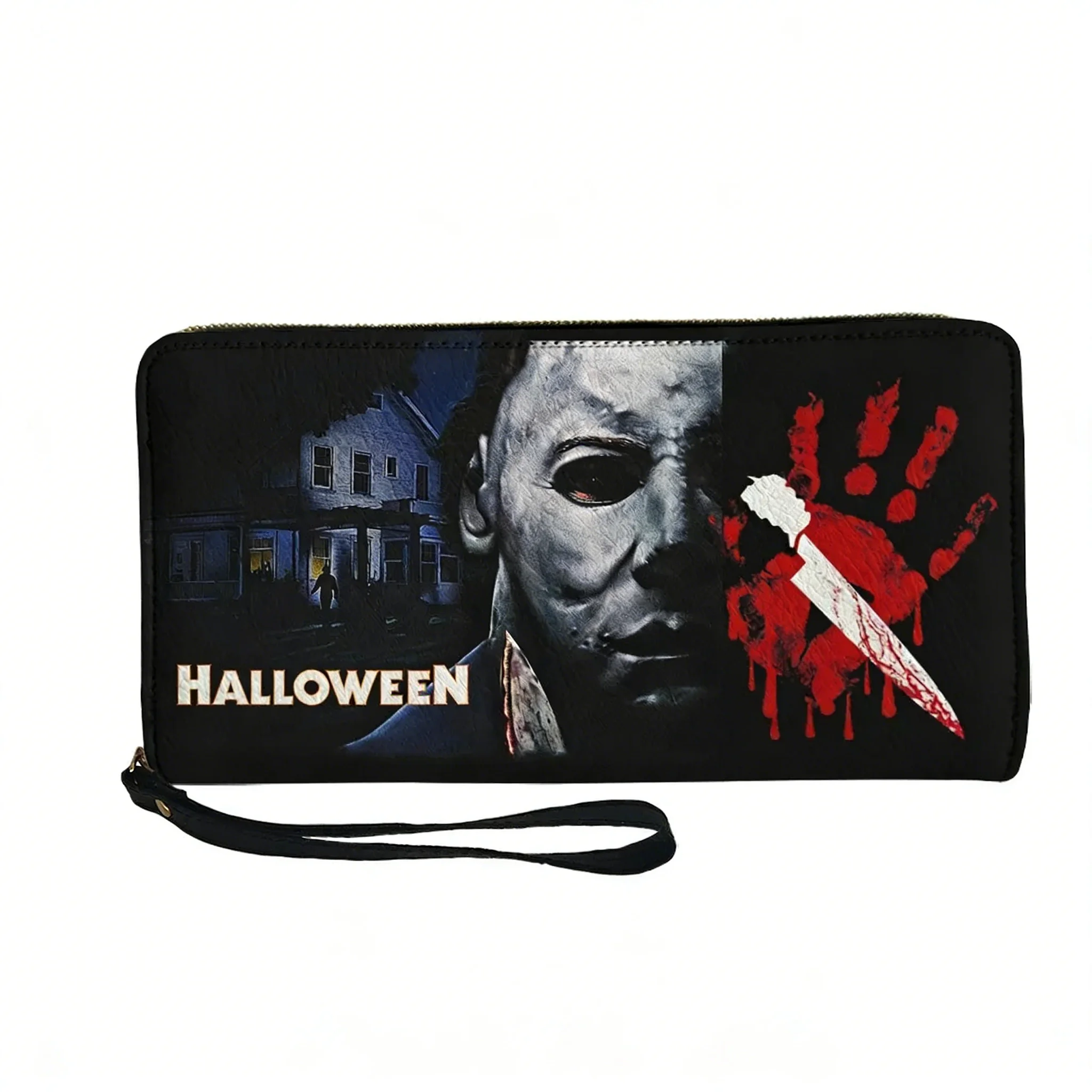 Women Bags Myer - Portafoglio personalizzato Michael Myers Halloween Killer,