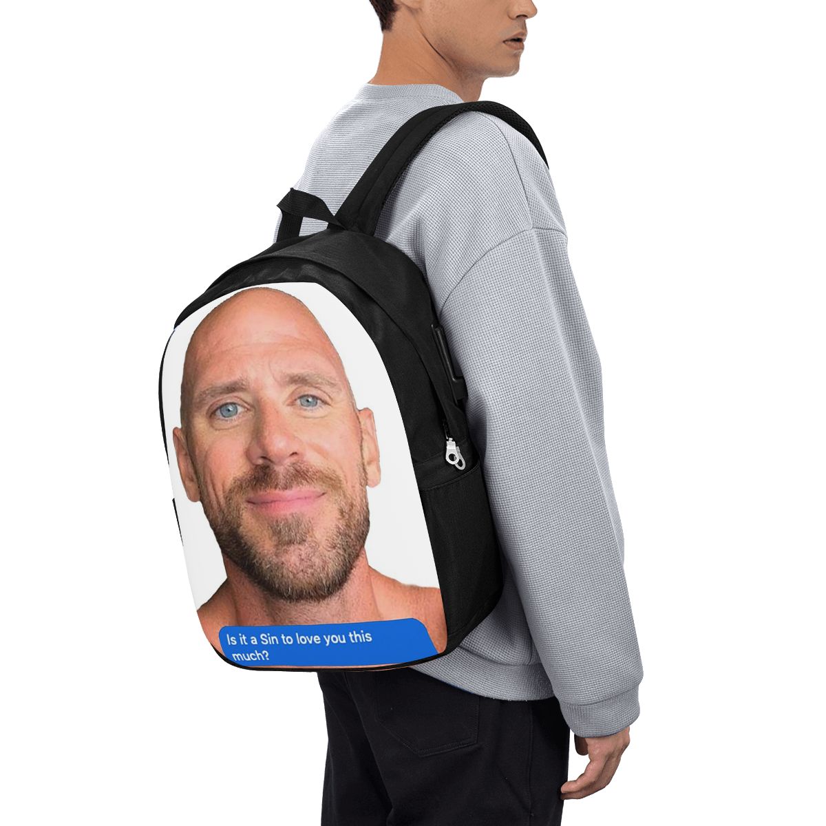 Women Bags For Women - Zaino Johnny Sins Flirty Text Bubble,