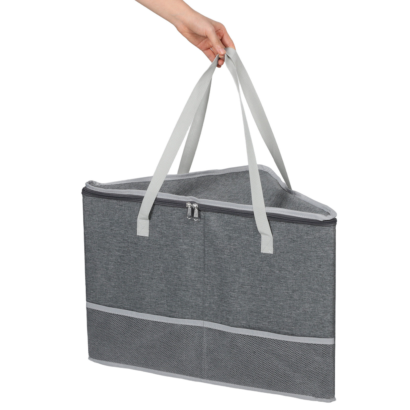 Box Bag Rigid - Organizzatore per appendiabiti, borsa triangolare rigida
