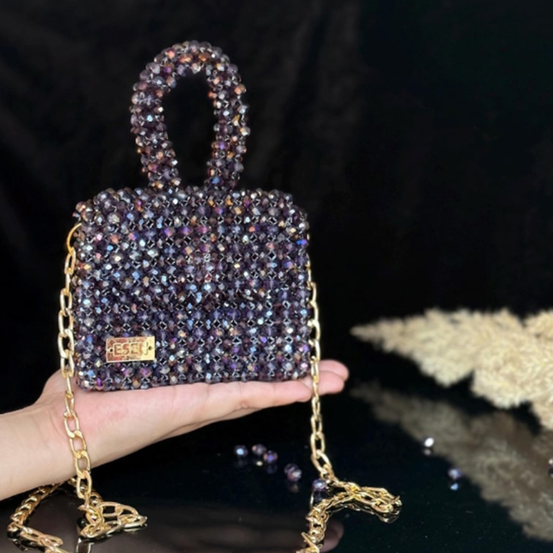 Women Bags Manufacturer - Produzione dell'industria pesante Borse con perline