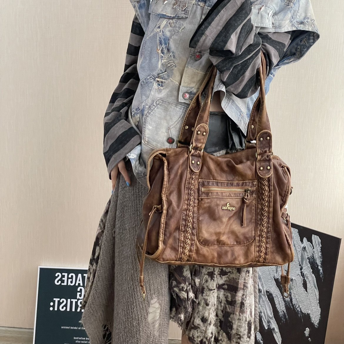 Women Bags Branded Sale - Borsa da Moto di Design di