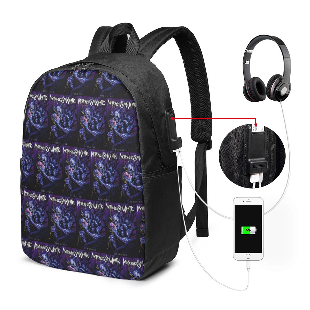 Zaino Motionless In White, bor - Women Bags For Women recensione e prezzo