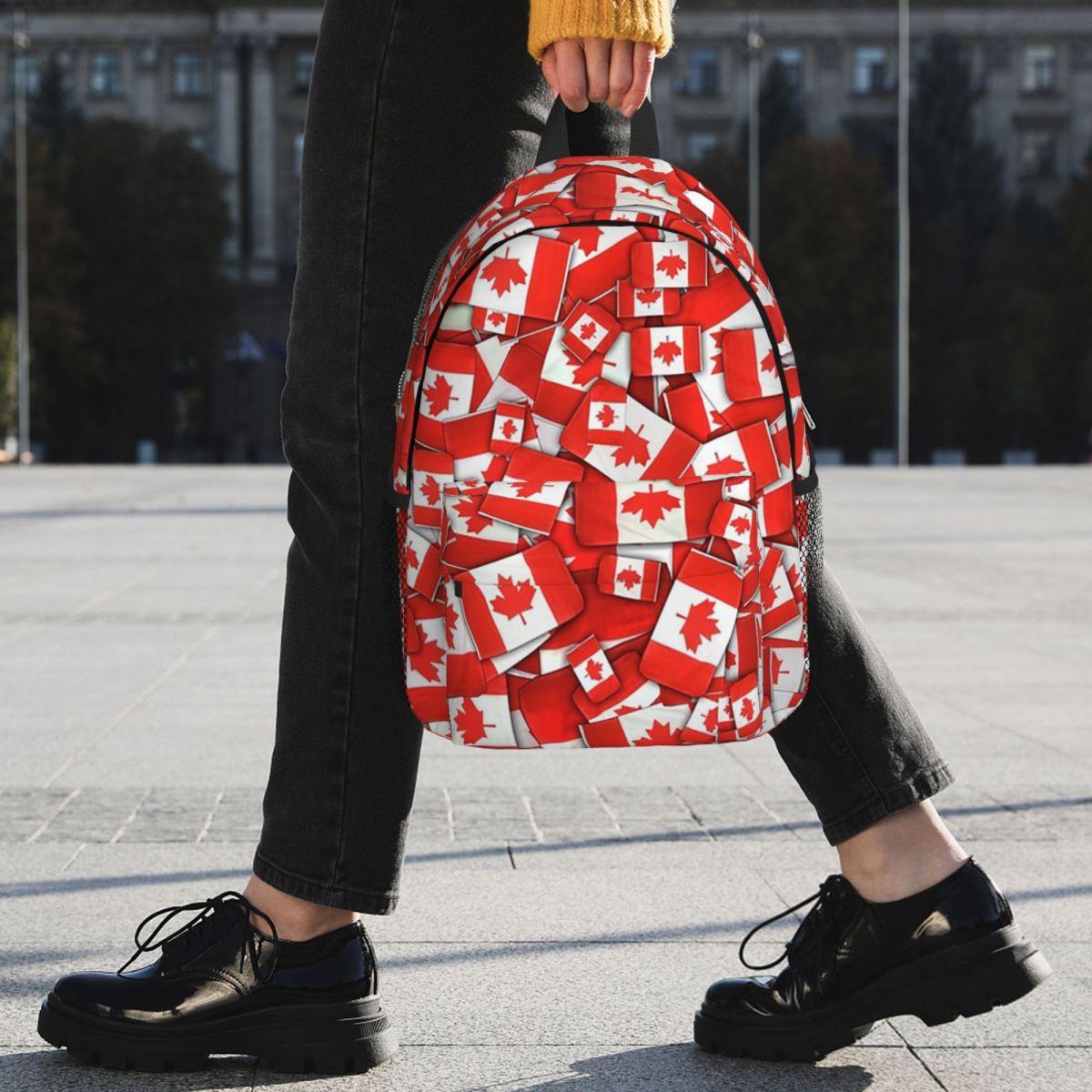 Zaino con motivo bandiera del  - Women Bags Canada recensione e prezzo