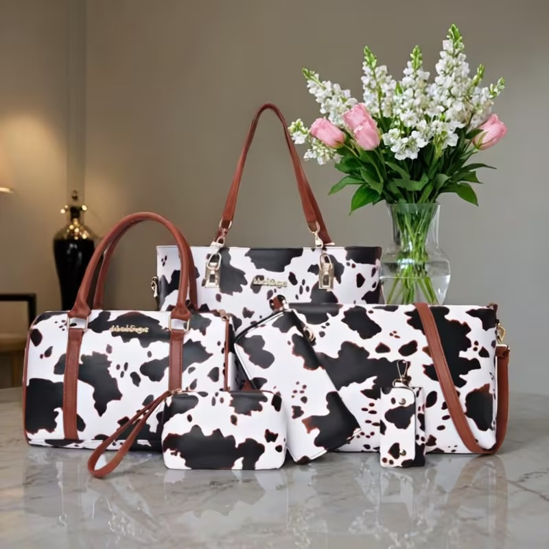 Set di 6 Borse in PU con Motiv - Women Bags Crossbody recensione e prezzo