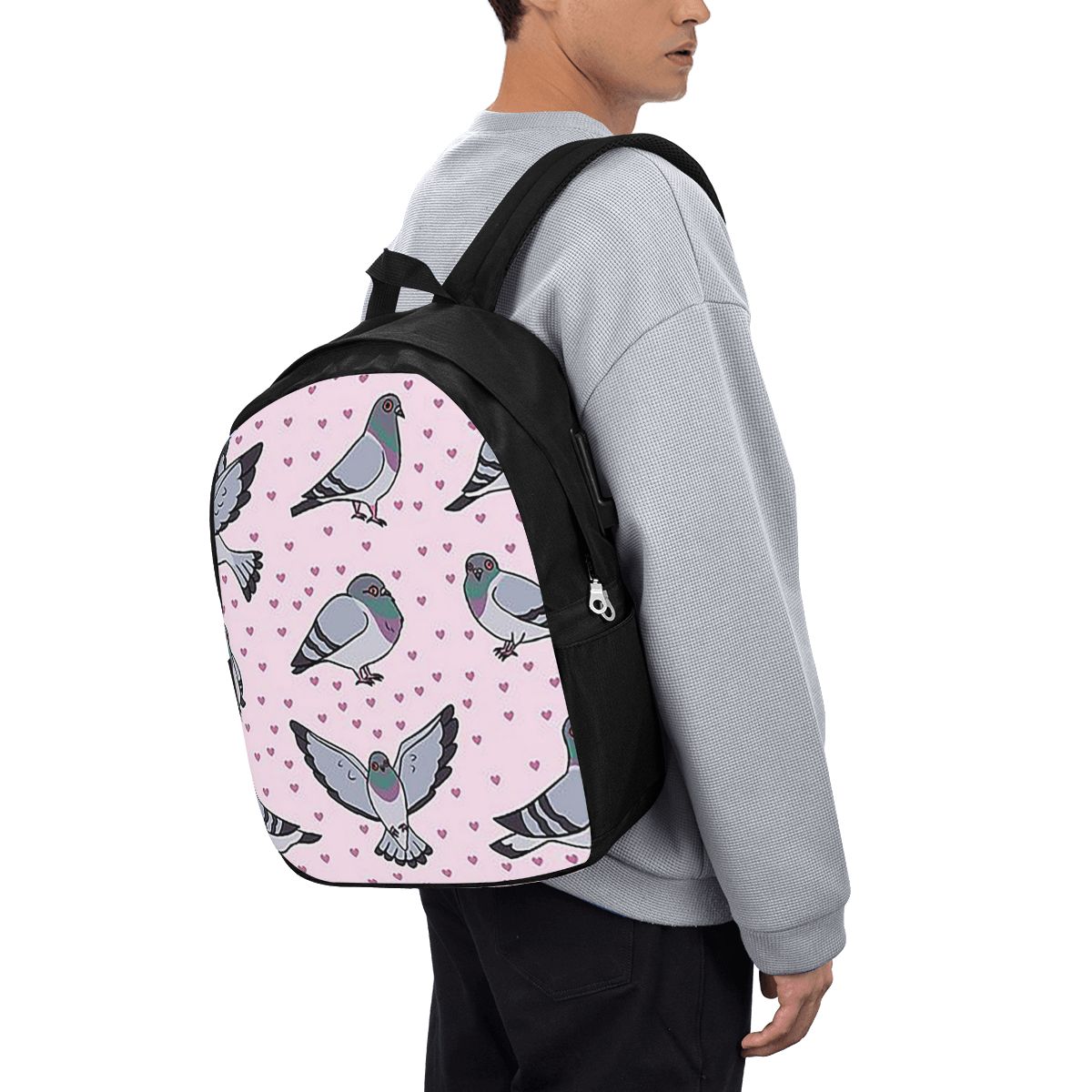 Zaino con simpatici piccioni d - Women Bags Pack recensione e prezzo