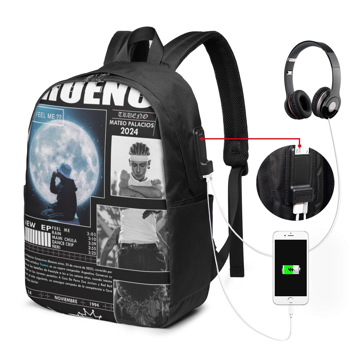 Divertente Zaino Hip Hop Truen - Women Bags For Women recensione e prezzo