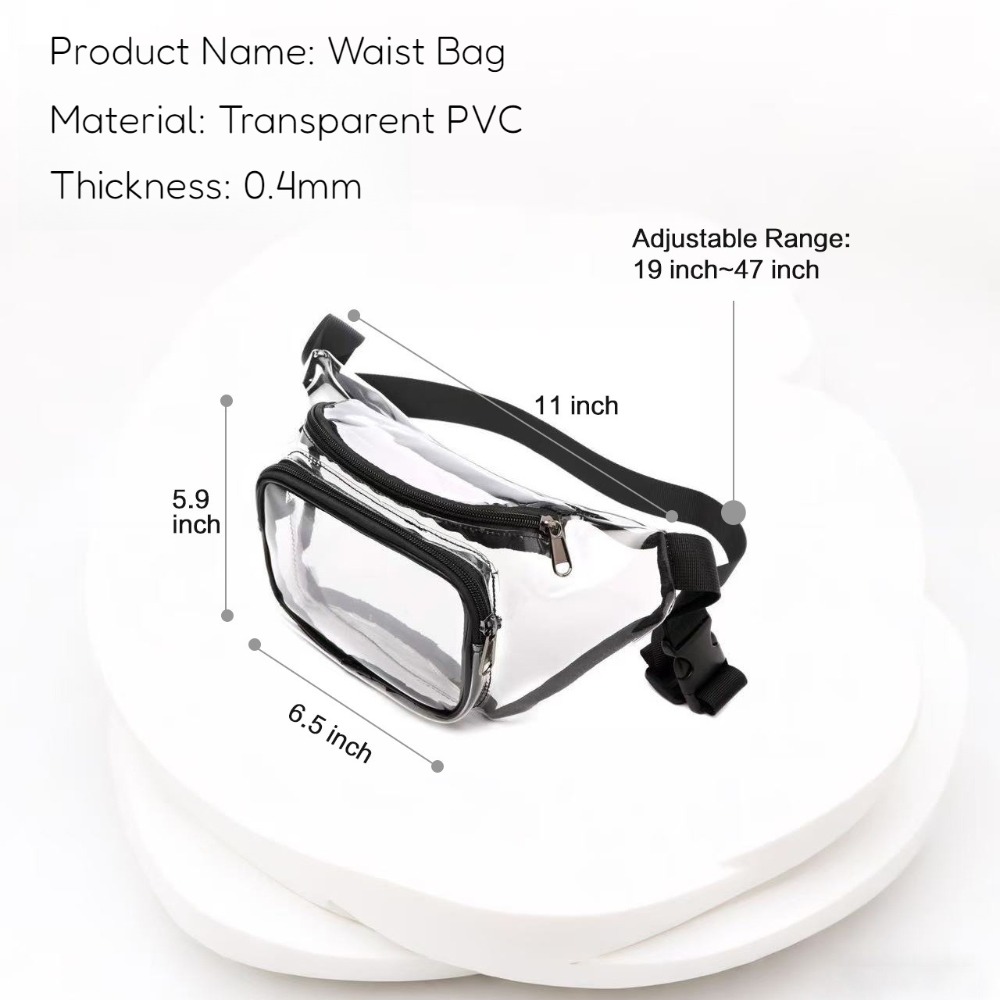 Marsupio Trasparente in PVC Mu - Women Bags Pack recensione e prezzo