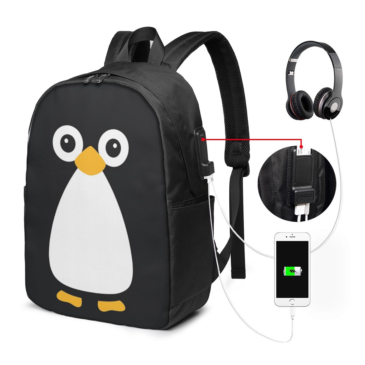 Simpatico zaino con pinguino v - Women Bags For Women recensione e prezzo