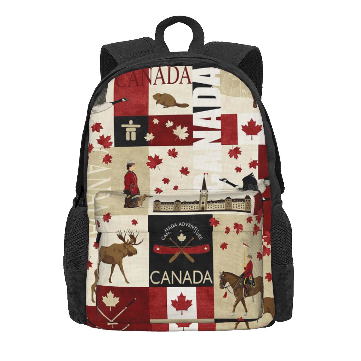 Zaino con bandiera del Canada, - Women Bags Canada recensione e prezzo