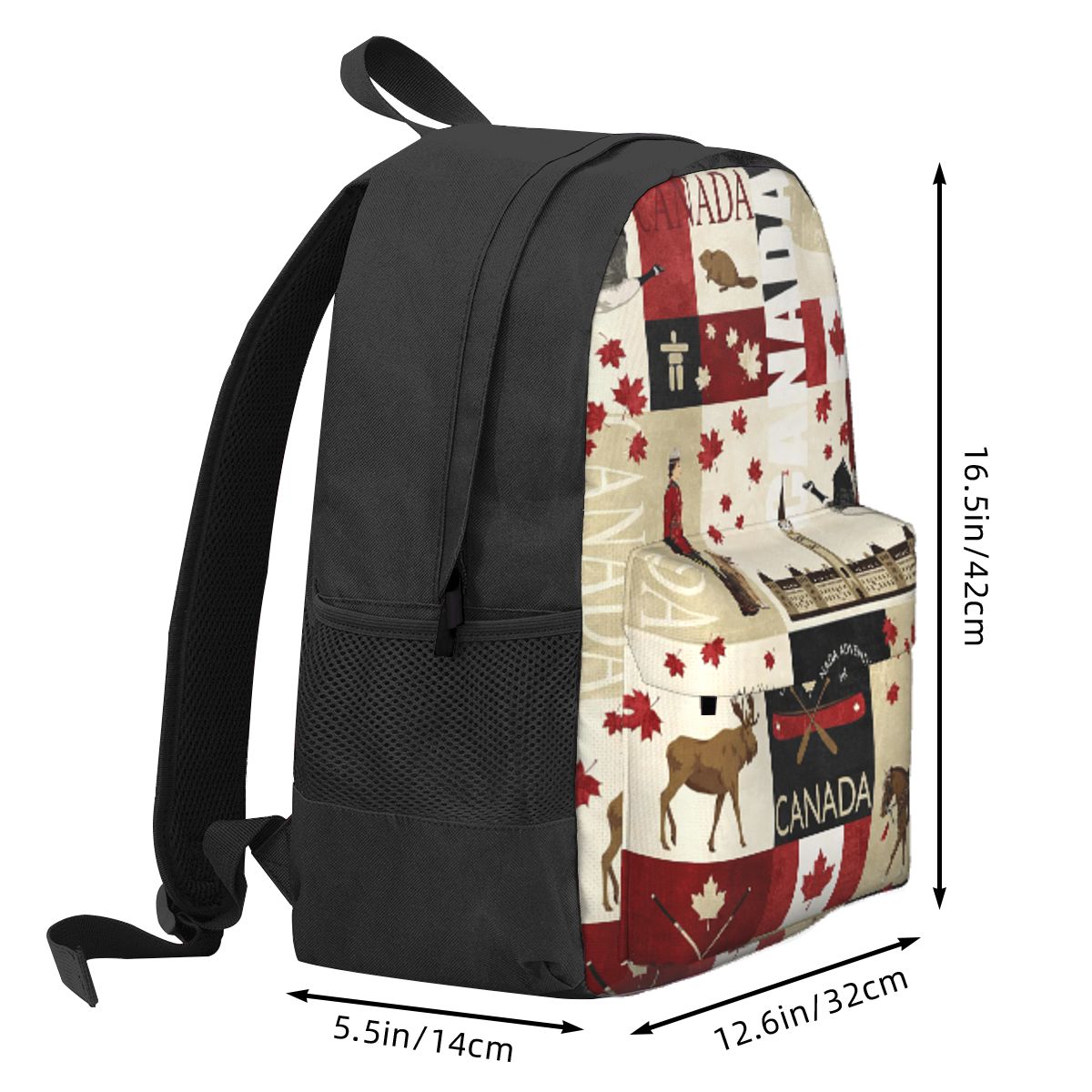 Zaino con bandiera del Canada, - Women Bags Canada recensione e prezzo